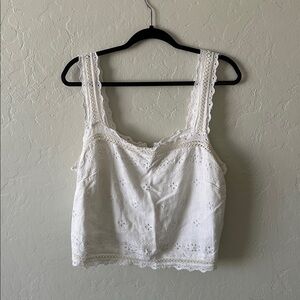 Abercrombie & Fitch Lace Tank Top